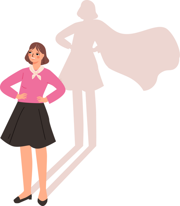 self confidence concept